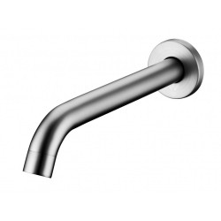 Round Brushed Nickel Bathtub Spout Wall Spout Water Spout